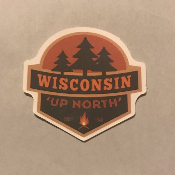 Wisconsin Matte Finish PVC Removable Waterproof Decor Accent St… - Picture 5 of 9